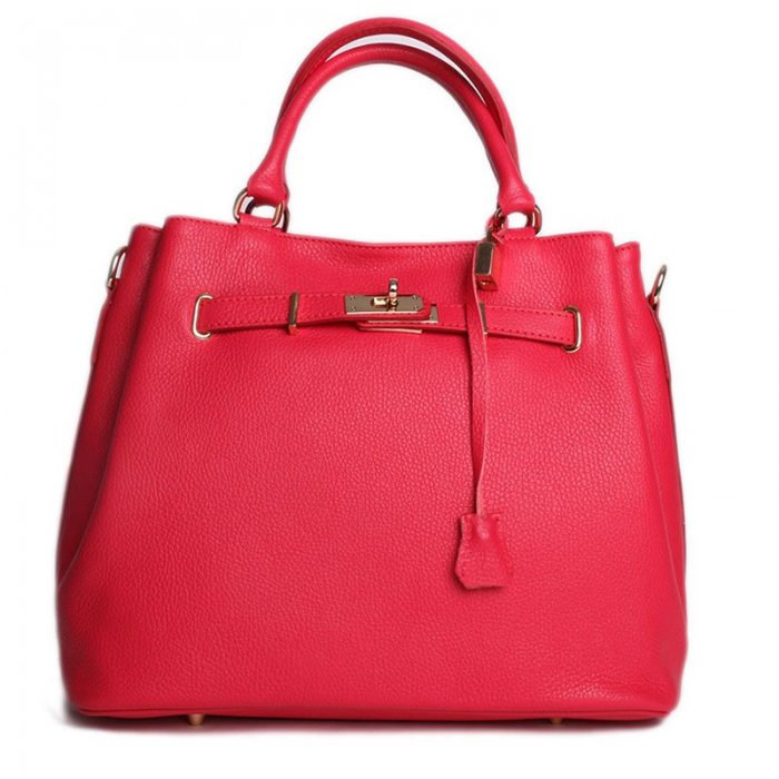 kvalitní ružové kožené kabelky velké na styl hermes birkinas 