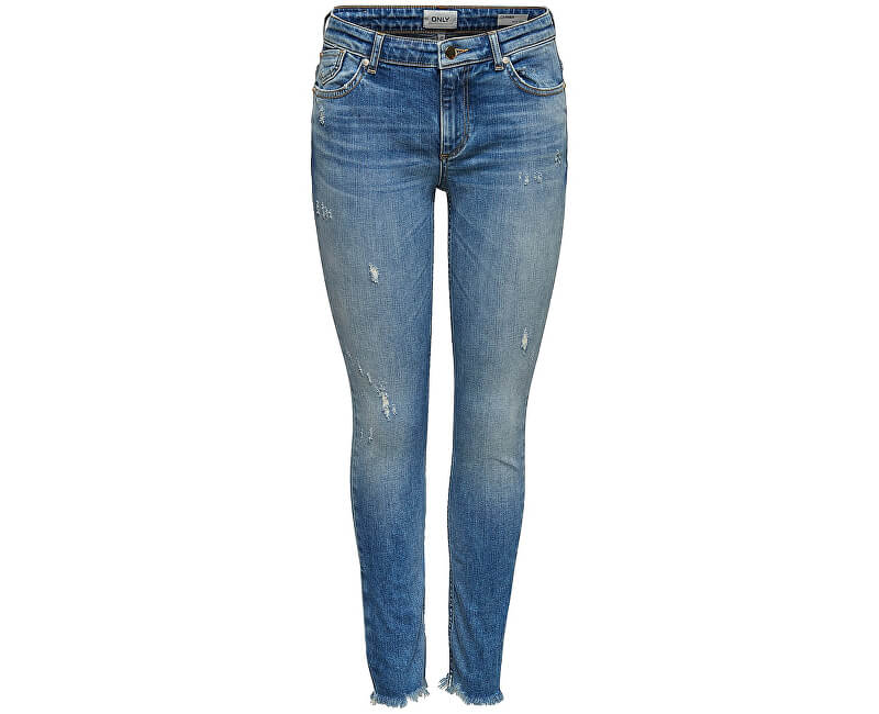 Modré dámské džíny