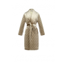 luxusní zavinovací kabát béžový Rinascimento CFC80106776003