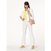 Dámský business kalhotový kostým bílý Rinascimento CFC80103151003