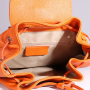 originál kvalitné dámské kožené kabelky oranžové svetlana