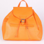 moderní kožené kabelky z pravé kuze svetlana oranžové