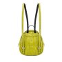 luxusní lakovaný kožený batoh Rinascimento ACV80013232003 zelený