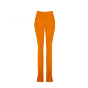moderní kalhoty značkové Rinascimento  oranžové CFC80107359003
