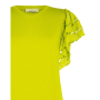 moderní bavlněné tričko  Rinascimento zelené CFC80109378003