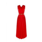 kvalitní dlouhé šaty červené  Rinascimento  CFC80018569002