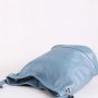 kvalitní dámské kožené kabelky modré azuro