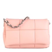 moderní dámské kožené kabelky ružové massima