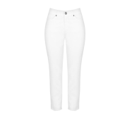 Dámské bavlněné elastické kalhoty bílé Kitana CFC80107230003