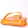 trendové dámské kožené kabelky moderní vera pelle žluté