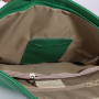 kvalitní dámské kožené kabelky crossbody zelené ludmila