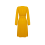 Dámské moderní midi šaty žluté Rinascimento CFC80110009003
