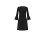 Dámské černé kvalitní značkové šaty Rinascimento CFC80110106003