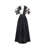 luxusní dlouhé šaty na maturitní ples Rinascimento CFC80110081003