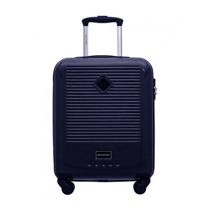 Modrý malý palubní cestovní kufr Puccini Cofru