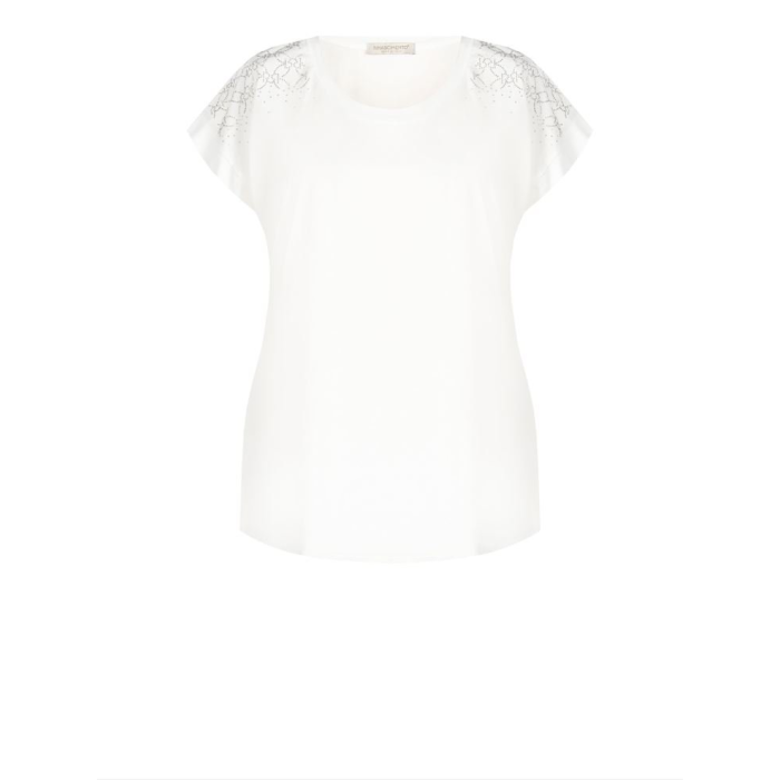 Dámské bavlněné klasické triko bílé Kitana CFC80112793003