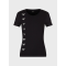 Dámské značkové tričko černé Emporio Armani 86L20 TJDZZ