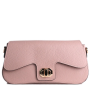 Dámské luxusní kožené kabelky trendové Milosa růžové