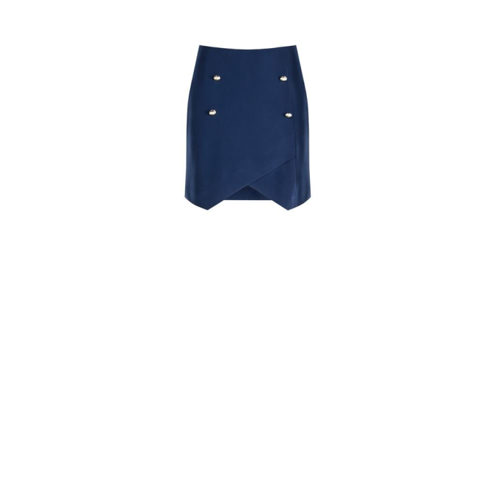 Dámská elegantní sukně modrá Rinascimento CFC80113577003