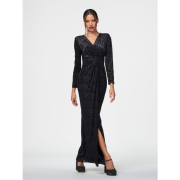 Dámské luxusní dlouhé šaty černé Rinascimento CFC0116952003