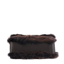 Kožená kabelka luxusní Italská čokoládová Miriam spodní strana