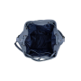 Luxusná kožená kabelka na plece Wojewodzic modrá 31722/GS47