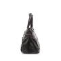Značková kožená kabelka do ruky Baldiini čierna 106 320556