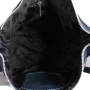 Trendové kožené kabelky crossbody z Itálie v modré  barvě Ferona