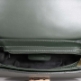 Lususní kožené kabelky v zelené barvě Jasmina