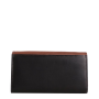 Levné dámské kožené peněženky Lorenti  LT-06-CCF  Black Tan