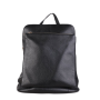 Praktický kožený batoh a kabelka v jednom černý Navaro