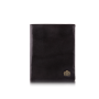Značková kožená peňaženka Wittchen čierna  6wit-02-7-120-k01