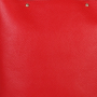 Jedinečná červená kožená kabelka Edita