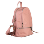 Kvalitní kožené kabelky pro slečny do školy ester růžové