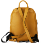 Žluté levné kožené batohy pro holky do školy Fiodora