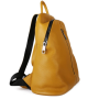 Žluté moderní kožené batohy pro holky do školy Fiodora