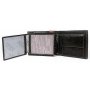 Levné pánské kožené peněženky 8N992-MCR/9708 Black