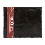 Pánské kvalitní kožené peněženky 8N992-MCR/9708 Black