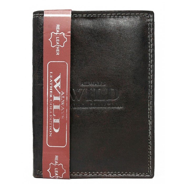 Pánské kvalitní kožené peněženky 8N4-MCR-9685 Black