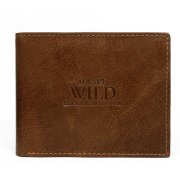 Pánské kvalitní levné kožené peněženky N7-GT CH brown