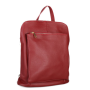 luxusní červený batoh a kabelka 2v1 Navaro