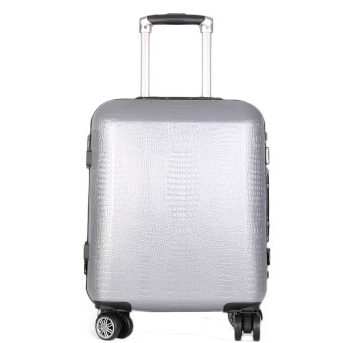 velký cestovní kufr M #113 silver