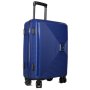 Dámské skořepinové cestovní kufry 8Z02-Ap modré