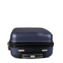 Cestovní kufr sleva na kolečkách modrý 8#011