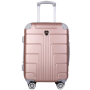 Sada 4 kufrů XL,L,M,S 8#003-4 růžová levně