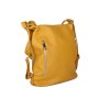 elegantní kožené kabelky a batohy ke kabátu žluté Josefina