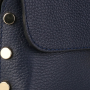 modré dámské kožené kabelky crossbody biba