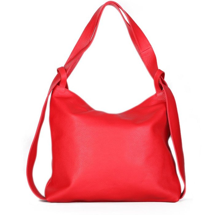 dámské kvalitní batohy a kabelky 2v1 roberta červené