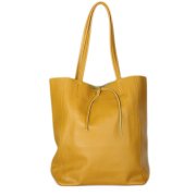 kvalitní dámské velké žluté kabelky shopperky marieta