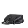 luxusní kožené italské kabelky černé eseta